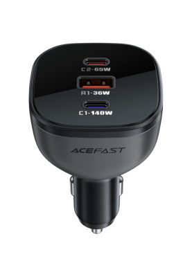 Автозарядка 3xUSB 165W (2xUSB-C + USB-A) B14 Acefast