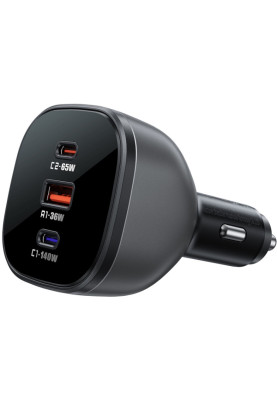 Автозарядка 3xUSB 165W (2xUSB-C + USB-A) B14 Acefast