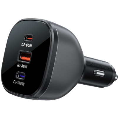 Автозаряджання 3xUSB 165W (2xUSB-C + USB-A) B14 Acefast