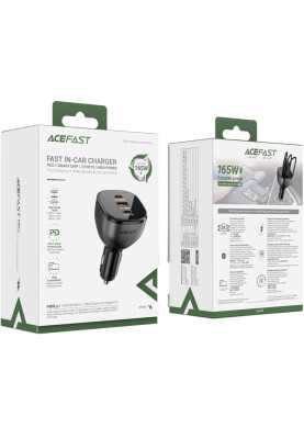 Автозарядка 3xUSB 165W (2xUSB-C + USB-A) B14 Acefast