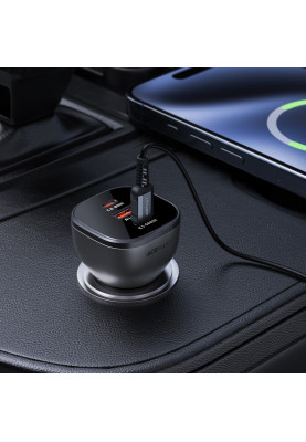 Автозарядка 3xUSB 165W (2xUSB-C + USB-A) B14 Acefast