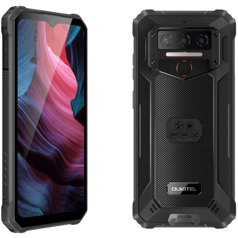 Смартфон Oukitel WP23 pro 6.52"HD+ / 8GB/128GB / T606 /10600mAh /13+5Мп/ IP69K /NFC Black