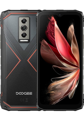 Смартфон Doogee Blade10 Pro 6.56" HD+ /6GB/256GB/ T606 / 5150mAh / 50+8Мп / NFC/IP68/IP69K Black/Red