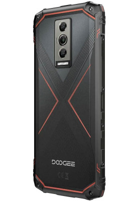 Смартфон Doogee Blade10 Pro 6.56" HD+ /6GB/256GB/ T606 / 5150mAh / 50+8Мп / NFC/IP68/IP69K Black/Red