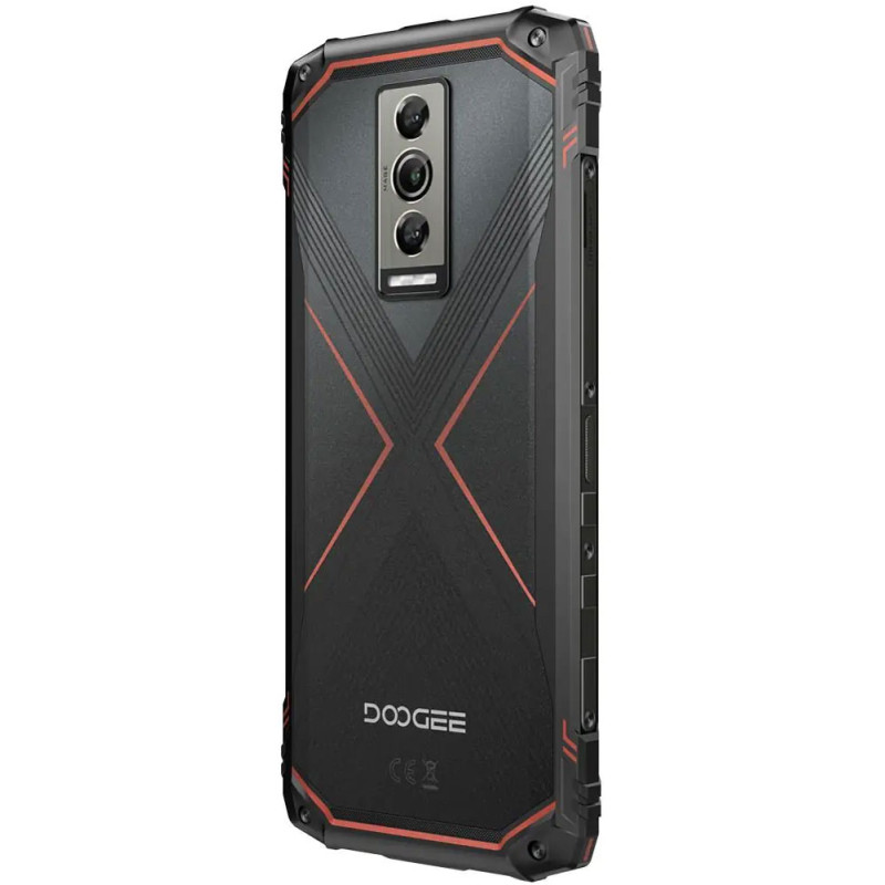 Смартфон Doogee Blade10 Pro 6.56" HD+ /6GB/256GB/ T606 / 5150mAh / 50+8Мп / NFC/IP68/IP69K Black/Red