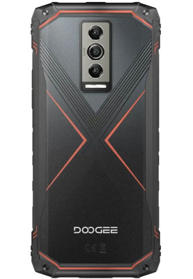 Смартфон Doogee Blade10 Pro 6.56" HD+ /6GB/256GB/ T606 / 5150mAh / 50+8Мп / NFC/IP68/IP69K Black/Red