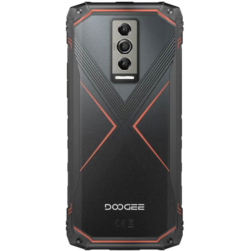Смартфон Doogee Blade10 Pro 6.56" HD+ /6GB/256GB/ T606 / 5150mAh / 50+8Мп / NFC/IP68/IP69K Black/Red