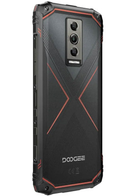 Смартфон Doogee Blade10 Pro 6.56" HD+ /6GB/256GB/ T606 / 5150mAh / 50+8Мп / NFC/IP68/IP69K Black/Red