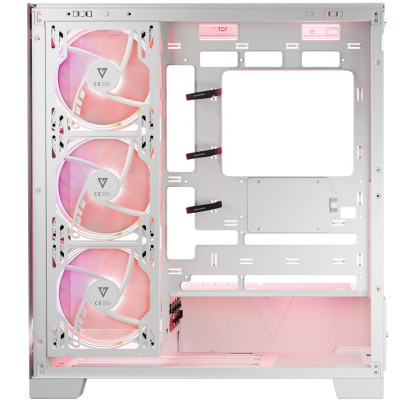 Корпус Modecom VOLCANO SPACE APEX ARGB 4x140mm fans MIDI USB 3.0x2+TYPE-C WHITE без БЖ ATX Корпус Modecom VOLCANO SPACE APEX ARGB 4x140mm fans MIDI USB 3.0x2+TYPE-C WHITE без БЖ ATX