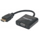 Перехідник HDMI M -> VGA F (без аудіо) Manhattan
