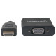 Перехідник HDMI M -> VGA F (без аудіо) Manhattan