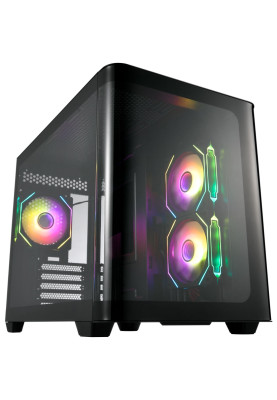 Корпус FSP S380-BA без БЖ mATX Black