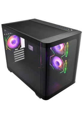 Корпус FSP S380-BA без БЖ mATX Black
