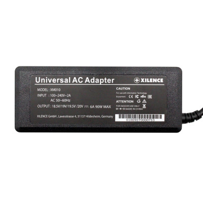 Адаптер живлення для ноутбука Xilence 90W Mini Universal Чорний