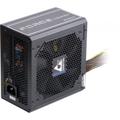 Блок Живлення 550W Chiefteс FORCE CPS-550S, 120 mm, >85%, Retail Box