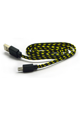 Кабель USB AM-micro BM, 3.0 м обплетення, RTL