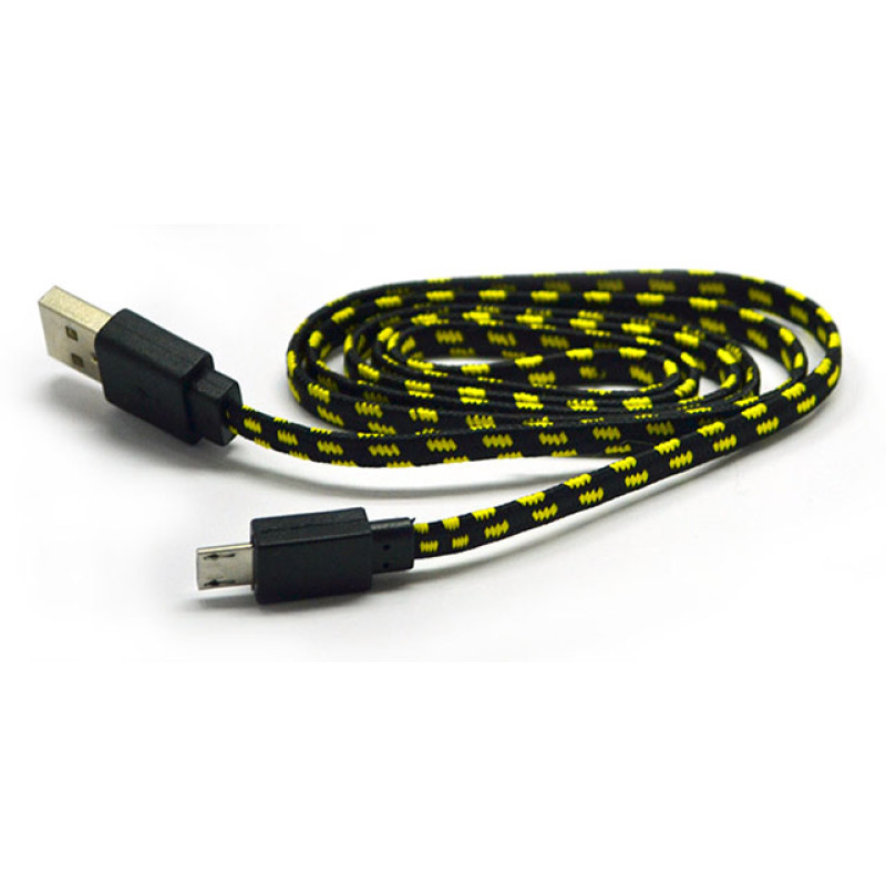 Кабель USB AM-micro BM, 3.0 м обплетення, RTL