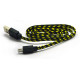 Кабель USB AM-micro BM, 3.0 м обплетення, RTL