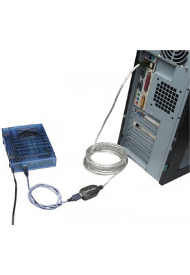 Кабель USB AM-AF (продовжувач), 5.0 м, активний, RTL Manhattan