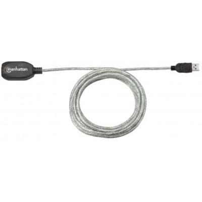 Кабель USB AM-AF (продовжувач), 5.0 м, активний, RTL Manhattan