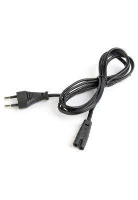 Кабель силовий Cablexpert PC-184-VDE, довжина 1.8 м, сертифікований VDE, 2 pin