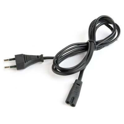 Кабель силовий Cablexpert PC-184-VDE, довжина 1.8 м, сертифікований VDE, 2 pin