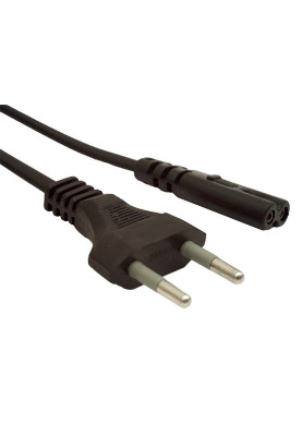 Кабель силовий Cablexpert PC-184-VDE, довжина 1.8 м, сертифікований VDE, 2 pin