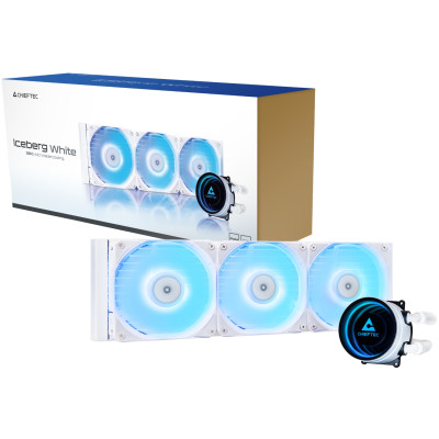 Система водяного охолодження Chieftec Iceberg 360 ARGB WHITE Система водяного охолодження Chieftec Iceberg 360 ARGB WHITE