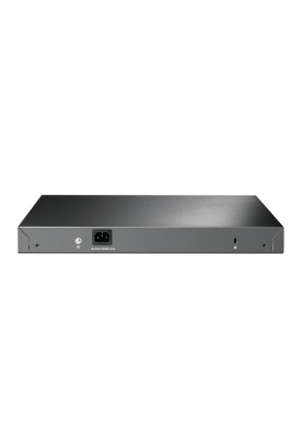 Комутатор TP-Link TL-SG3428XMP 24xGE/PoE+384W 4x10GE SFP+ L2 JetStream 19" 1U