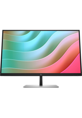 TFT 27" HP E27k G5, 4K UHD, IPS, HDMI, DP, USB-C, RJ-45, HAS, Pivot, кол, чорно-сріблястий