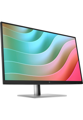 TFT 27" HP E27k G5, 4K UHD, IPS, HDMI, DP, USB-C, RJ-45, HAS, Pivot, кол, чорно-сріблястий
