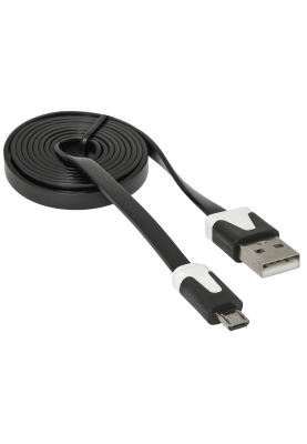 Кабель USB AM-micro BM, 1.0 м, USB08-03T чорний Defender