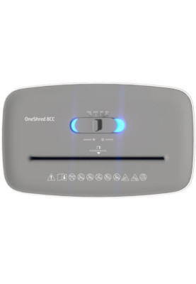 Знищувач документів HP OneShred 8CC, Black, A4, 80g х 8 листів, 5*18, 15 л., P-4