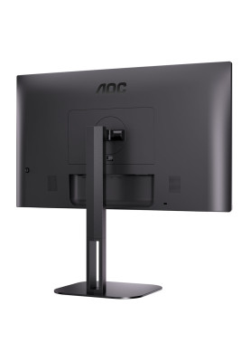 TFT 23.8" AOC 24V5C/BK, FHD, IPS,119% sRGB, 75Гц,1 мс, HDMI, DP, USB-C, USB-hub, Pivot, кол,чорний