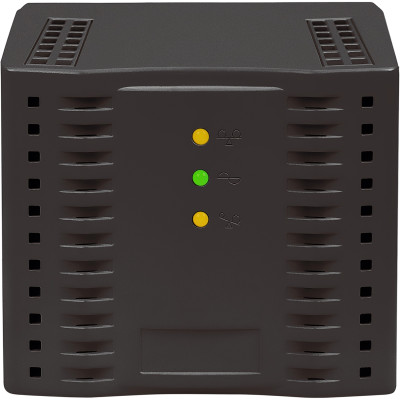 Стабілізатор напруги Defender AVR Premium 1500 600 Вт, 4 розетки, чорний
