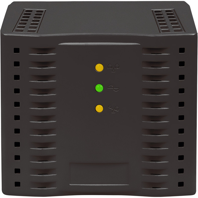 Стабілізатор напруги Defender AVR Premium 1500 600 Вт, 4 розетки, чорний