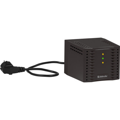 Стабілізатор напруги Defender AVR Premium 1500 600 Вт, 4 розетки, чорний Стабілізатор напруги Defender AVR Premium 1500 600 Вт, 4 розетки, чорний