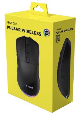 Мишка Hator Pulsar Wireless Black