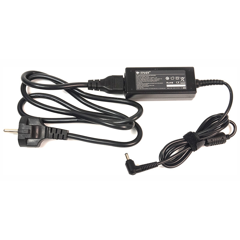 Блок живлення для ноутбуків PowerPlant ASUS 220V, 19V 33W 1.75A (4.0*1.35)