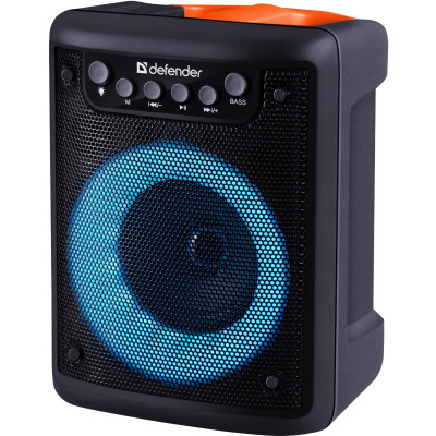 Акустична система 1.0 Defender Funky 10Вт, Light/BT/FM/USB/MIC/AUX