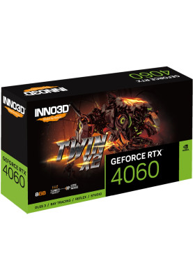 GeForce RTX4060 Inno3D TWIN X2, 8GB GDDR6, 128bit, PCI Express 4.0 X8