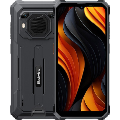 Смартфон Blackview BV6200 Plus 6.56" HD+ /8GB/256GB/ T606 /11000mAh/ 16+13Мп /IP69K/NFC Black