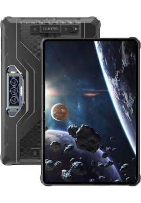 Планшет Oukitel RT8 11" FHD+ 6GB/256GB / G99 / 20000mAh / 48+32Мп / IP69K / LTE Black
