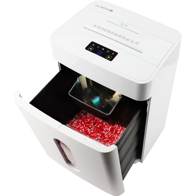 Знищувач документів Olympia MC 2508 S, A4, 80g х 10 л.,4*38, 25л., P-4
