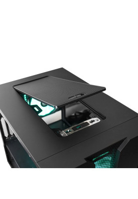 Корпус Chieftec Chieftronic M2 GM-02B-OP 3x120mm A-RGB fan, mATX, без БЖ, Black