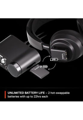 Ігрова гарнітура SteelSeries Arctis Nova Pro Wireless P Black PC/PS/SW/MAC/MOB