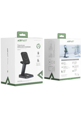 Зарядний пристрій Wireless QI 3in1 18W E3 Acefast