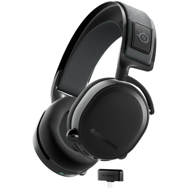 Ігрова гарнітура SteelSeries Arctis 7+ Wireless Black PC/PS/SW/MAC/MOB
