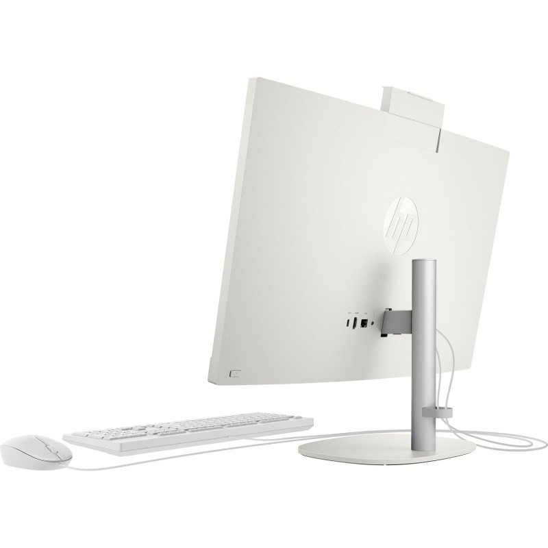Моноблок 23.8'' HP ProOne 240 G10 i3-N300/8Gb/SSD256Gb/Cam/K&M/WiFi/DOS/Shell White/3y.w