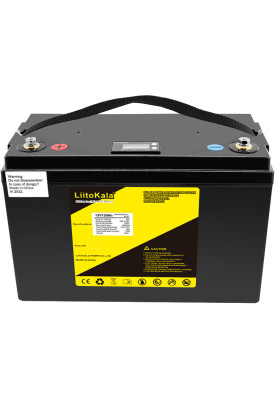 Акумуляторна батарея LiitoKala LiFePO4 12V150Ah, LCD